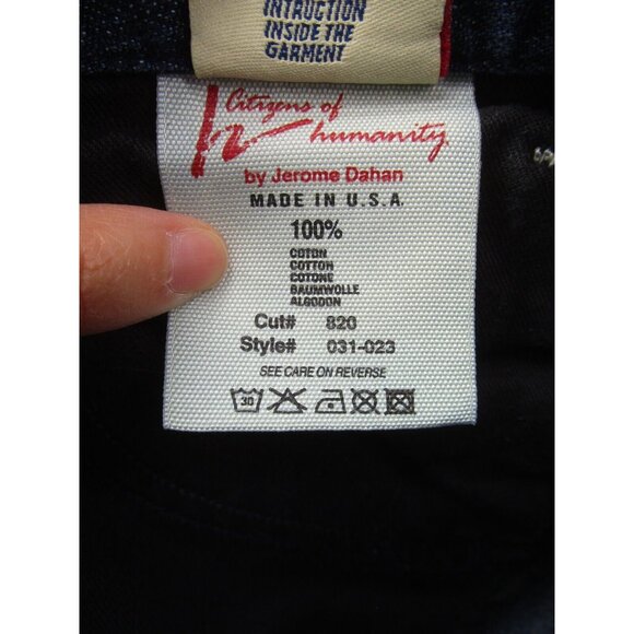 Citizens Of Humanity Jeans 29 Flared Bell Bottoms Denim Jerome Dahan - Picture 11 of 13